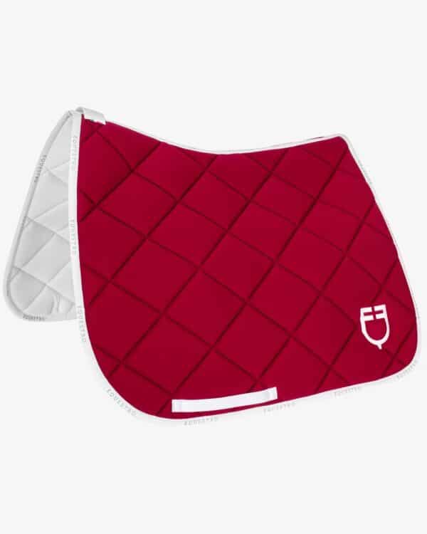 Equestro GP Dressur Underlag, Wine/Hvid - DR17"