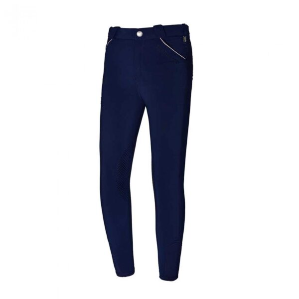 Kingsland Konrad Junior Ridebukser, Dreng - STR 146/152 - NAVY