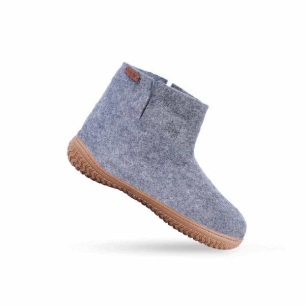 Uldstøvle (100% ren uld) - Model Denim m/Gummisål - Dansk Design fra SHUS