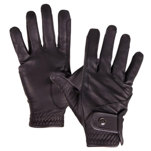 QHP LÆDERHANDSKE - PRO - XL - Black