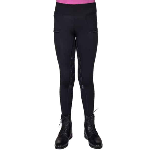 QHP Lissie ridetights - sort 128