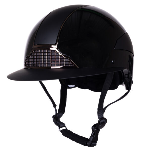 QHP RIDEHJELM MIAMI POLO VISOR - SORT - S (55-57)